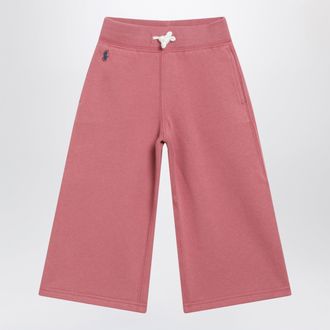 Polo Ralph Lauren Pantalone jogging rosa in cotone