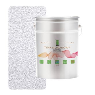 OEM Revestimiento Exterior De Silicona Para Fachadas, Color Blanco Nieve, 1,5 Mm, Calidad Premium, 15 Kg