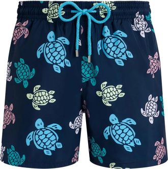 Vilebrequin Mahina Zwemshorts - Heren - Strandmode - Blauw - XL - Polyester - Badmode