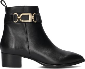 Notre-V Zwarte Su&egrave;de Hoge Laarzen - Dames - Laarzen met Hak - Zwart - 39 EU - Su&egrave;de - Schoenen