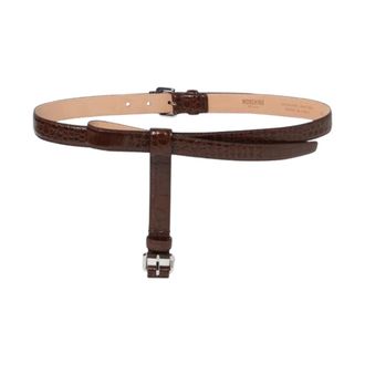 Moschino Dames, Accessoires, Bruin, Maat: 85 CM Leer