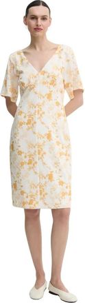 2nd Day Audette - Dames - Casual kleedjes - Geel - XS - Polyester - Kleedjes