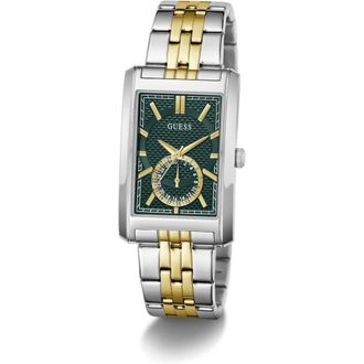 Guess Hugh Horloge - Heren - Accessoires - Groen - Maat: ONE Size