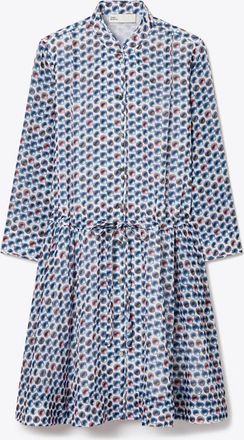 Tory Burch Womens Printed Mini Shirtdress, size 12