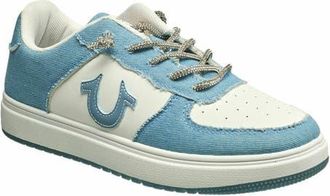 True Religion Ladies Allison Logo Sneaker in Light Blue Multi at Nordstrom, Size 6