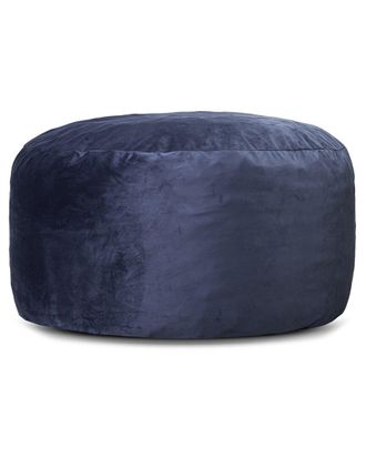 Gouchee Home Ava 4Ft. Velvet Foam Bean Bag Chair