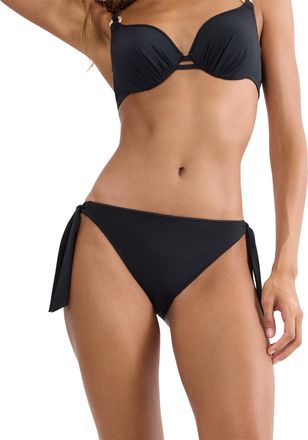 Triumph Bikini-Hose TRIUMPH Summer Twist Tai 01, Damen, Gr. 36, N-Gr, schwarz, Microfaser, Obermaterial: 77% Polyamid, 23% Elasthan, Badehosen Bikini-Hose, El