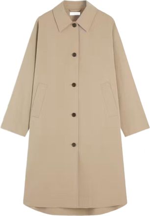 Tommy Hilfiger Short Cotton Coat With Minimalist Design And Classic Details