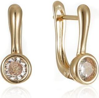 Ettika Cubic Zirconia Drop Earrings in Gold at Nordstrom Rack