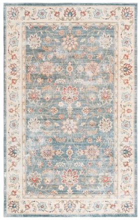 Safavieh Alfombra poli&eacute;ster verde/beige 244 x 305 cm