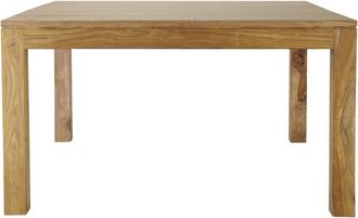 Maisons du monde Mesa de comedor cuadrada de madera de maciza de palo rosa L.140