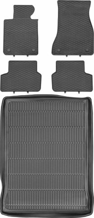 OEM Juego De Alfombrillas De Goma Para Coche Y Alfombrilla Para Maletero Para Bmw Serie 5 G30 Sed&aacute;n (2017)