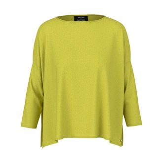 Marc Cain Oversized Pullover - Dames - Truien - Groen - Maat: XS