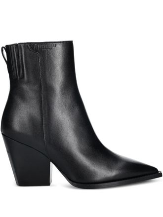 AllSaints Rizzo pointed-toe zip-fastening boots - Black