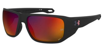 Under Armour UA ATTACK MD SDK/B3 Mens Sunglasses Black Size 60