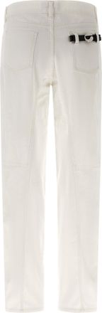 Coperni Tapered Denim Jeans - Cream