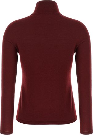 Max Mara Womens Bordeaux Cashmere Cardigan Clothing
