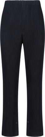 Homme Pliss&eacute; Issey Miyake Pleated Pants - Black