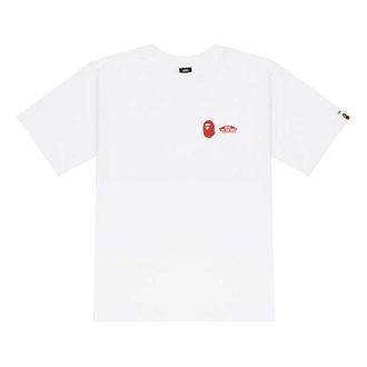 Vans X BAPE Sk8-Hi T-Shirt White VN0A7XQ9448