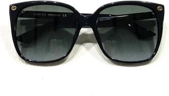 Gucci Pre-owned Plastic sunglasses - Dames - Vintage Accessoires - Zwart - ONE Size - Vintage