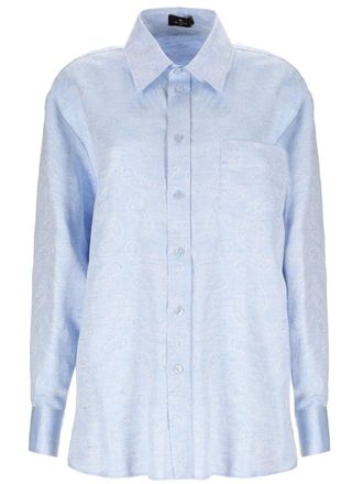 Etro Etro Linen And Cotton Shirt