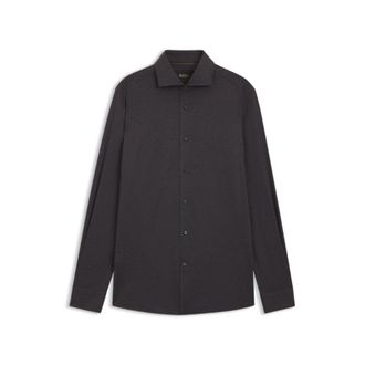 BOSS Slim-fit shirt in Italian-made cotton