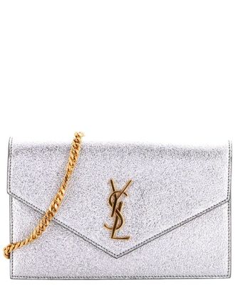 Saint Laurent Classic Monogram Wallet On Chain Small (Authentic Pre-Loved)
