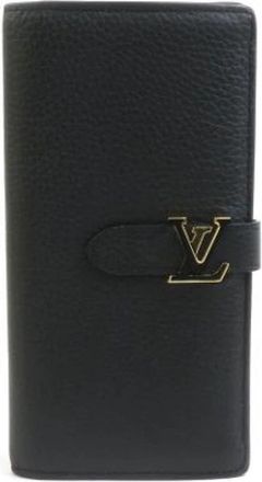 Louis Vuitton Pre-owned Leren Portemonnee - Dames - Vintage Accessoires - Zwart - ONE Size - Leer - Vintage