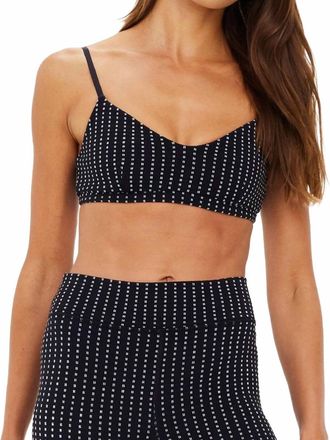 The Upside Zenith Ballet Bra In Black