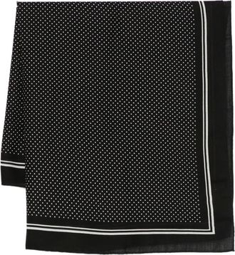 Destin Sciarpa Judy a pois - Nero