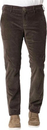 Jacob Cohen Broeken - Heren - Slim Fit Broeken - Bruin - W34 - Broeken