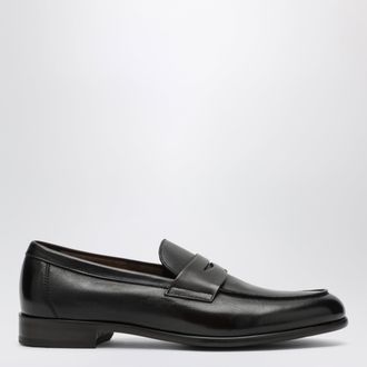 Doucal's Mocassino Penny marrone in pelle