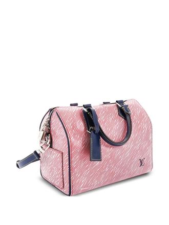 Louis Vuitton Speedy Bandouliere Bag Epi Leather 25 satchel - Blu