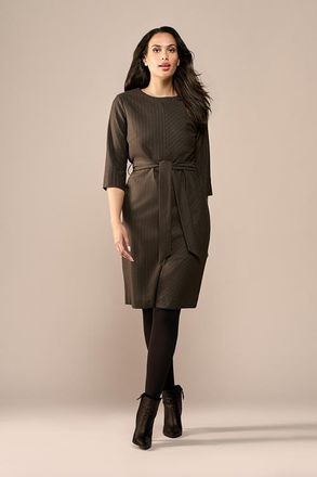 Mart Visser Ziana Lurex Jurk Bruin