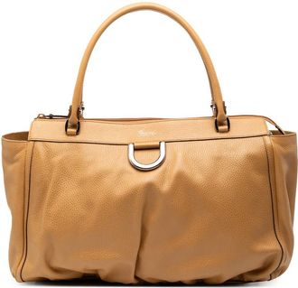 Gucci Pre-owned Gucci Calfskin Abbey D Ring Tote SG7ZUBLECTZI657N