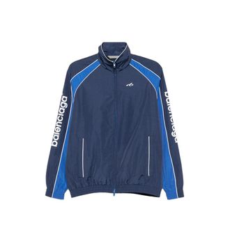 Balenciaga Logo-print Panelled Jacket