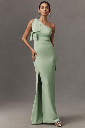 Dress The Population Georgina One-Shoulder Maxi Dress