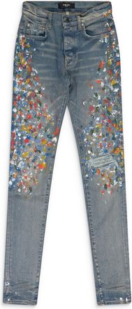 Amiri Blue Painter Skinny Jeans
