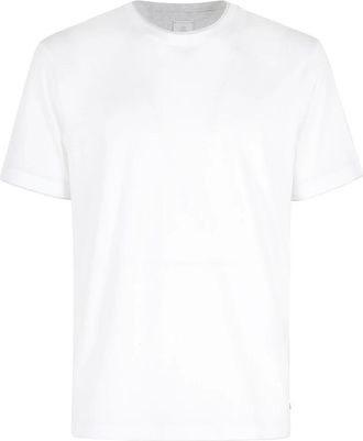 Eleventy T-Shirts, male, White, Size: XL Crewneck T-Shirt