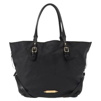 Burberry Pre-owned Tote Bags, female, Black, Size: ONE SIZE Pre-owned Vintage Tote