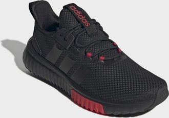 adidas Sneaker ADIDAS SPORTSWEAR KAPTIR 4.0, Herren, Gr. 42,5, core schwarz, core schwarz, pure ruby, Leder, Textil, Schuhe Sneaker