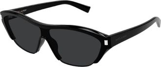 Saint Laurent Mens Black Square Sunglasses SL704 001