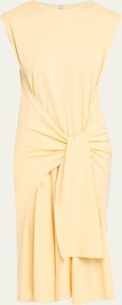 Toteme Tie-Waist Jersey Dress