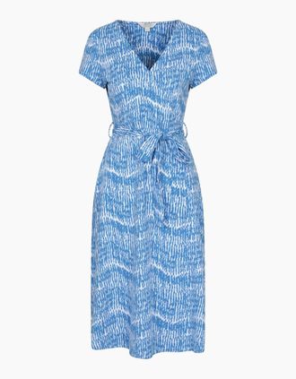 Mountain Warehouse Womens Mountain Warehouse Womens/Ladies Santorini Wrap Midi Dress - Blue - Size: 16