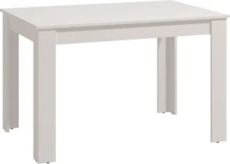 Home Heavenly Home Heavenly - Mesa Extensible Nerea 120-160 Cm, Dise&ntilde;o Moderno Y Funcional Con Tablero Laminado F&aacute;cil De Limpiar. Color: Blanco