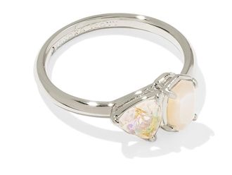 Kendra Scott Tatum Band Womens Ring Womens Ring Silver Neutral Mix : 7, Brass