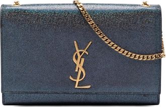 Saint Laurent Pre-owned Saint Laurent Medium Glitter Leather Monogram Kate Crossbody Ladies N4N9LVGWQ1EMUJGB