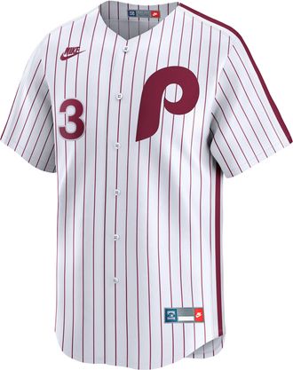 Nike Bryce Harper Philadelphia Phillies Cooperstown Nike Mens Dri-FIT MLB Limited Jersey in White | CO25PHC1PP9-RMS