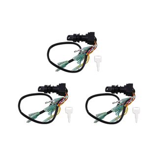 OEM Conjunto De Llave De Interruptor De Encendido Para 3 Cajas De Control De Motor Fueraborda 703-82510-43-00