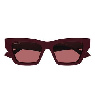 Gucci Sunglasses, unisex, Red, Size: 53 MM Sunglasses